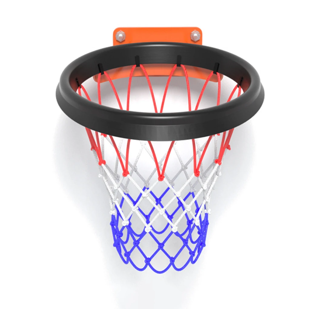 Professional PU Portable Basketball Net Frame Easy Setup 2.Universal Compatibility 3. Materials Black Colored Net