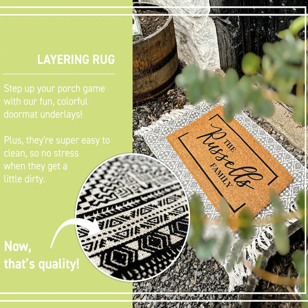 مخصص أي شعار العلامة التجارية ممسحة المضادة للانزلاق حصيرة دائمة للمتاجر الفنادق شعار شخصي ممسحة لمراكز متاجر الملابس