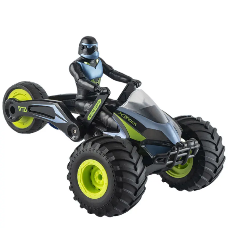 New Remote Control Motorcycle 2.4g Deformed Motorcycle 360° Rotating Handstand Walking Stunt Drifting Motorcycle Gift