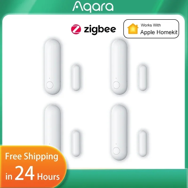 

Aqara Door Window Sensor P1 Smart Home Wireless Anti-theft Homekit Induction Door Magnetic Alarm Zigbee 3.0 Aqara Home Devices