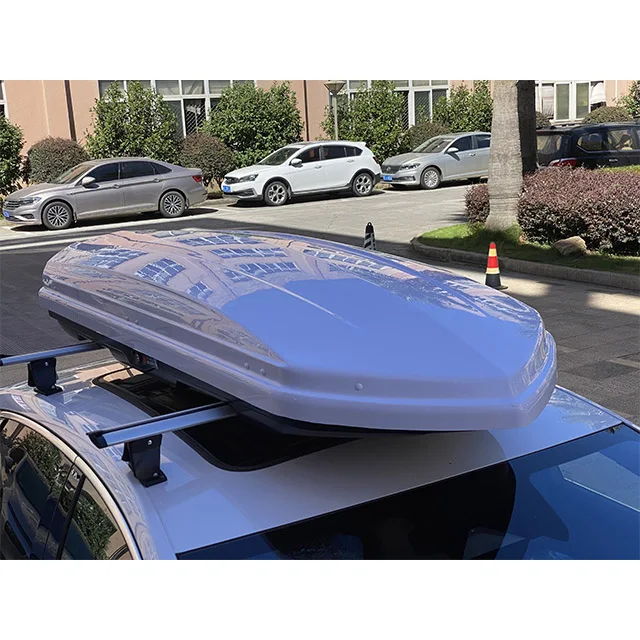 

Universal 700L Automobile SUV Roof Trunk Custom Colors Car Top Roof Rack Cargo Luggage Carrier Storage Box Roofbox Sports 1 Set