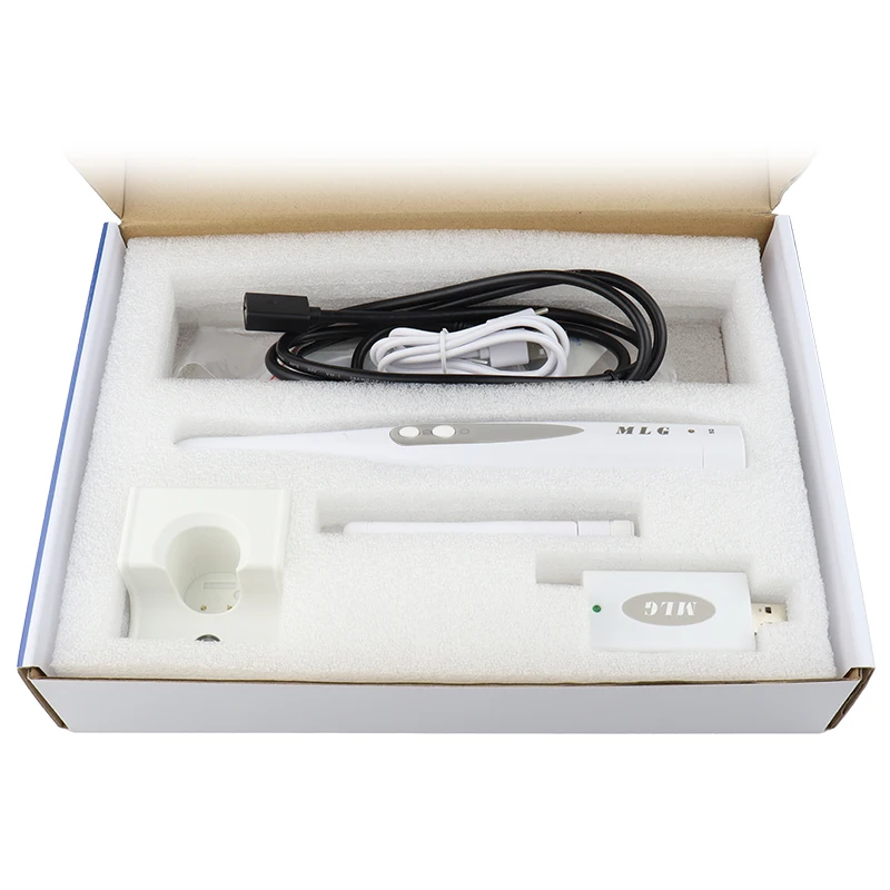 VVDendal Wireless signal to USB Intraoral Camera Dental Camera 8 LED 13.0 Mega Pixel Smart Focus Base-activated Auto On/Off