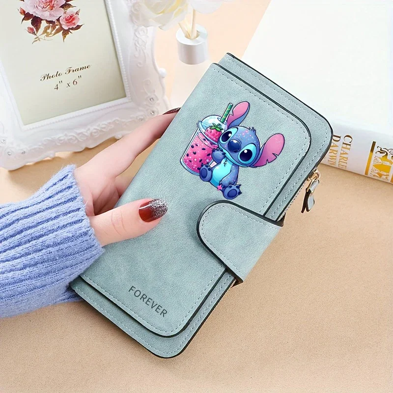 Lilo & Stitch Wallet Women Wallets Card Wallet Coin Wallet Women Bags for Women Purse ID Wallets Female Coin Purse Kawaii Gift