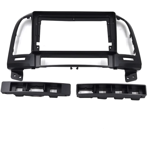 Imagen 2 del producto Byncg 2 Din instalación de Radio de coche GPS marco de Panel de Fascia de plástico y Cable para HYUNDAI Santa Fe IX45 2006 ~ 2012 Kit de montaje en tablero