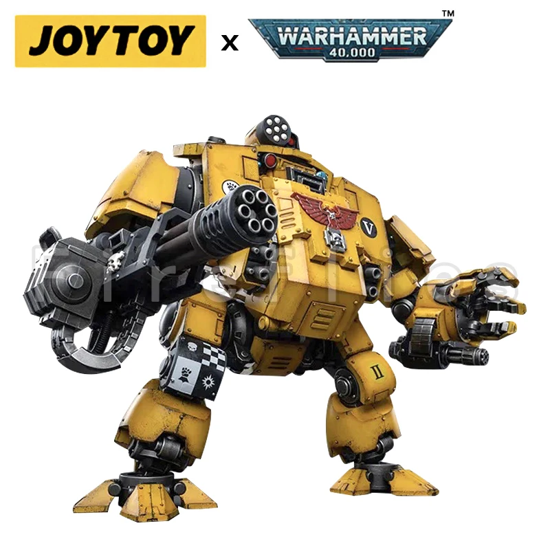 Joytoy โมเดลตุ๊กตาขยับแขนขาได้เมชา40K กำปั้น readptor Dreadnought อนิเมะ1/18