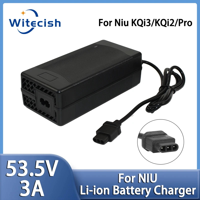 

Зарядное устройство для литий-ионного аккумулятора Niu 5,5 В, 3 А для NIU KQi1 Pro/Sport и KQi2 Pro/ KQi3 Pro/Sport/Max, детали зарядного адаптера питания