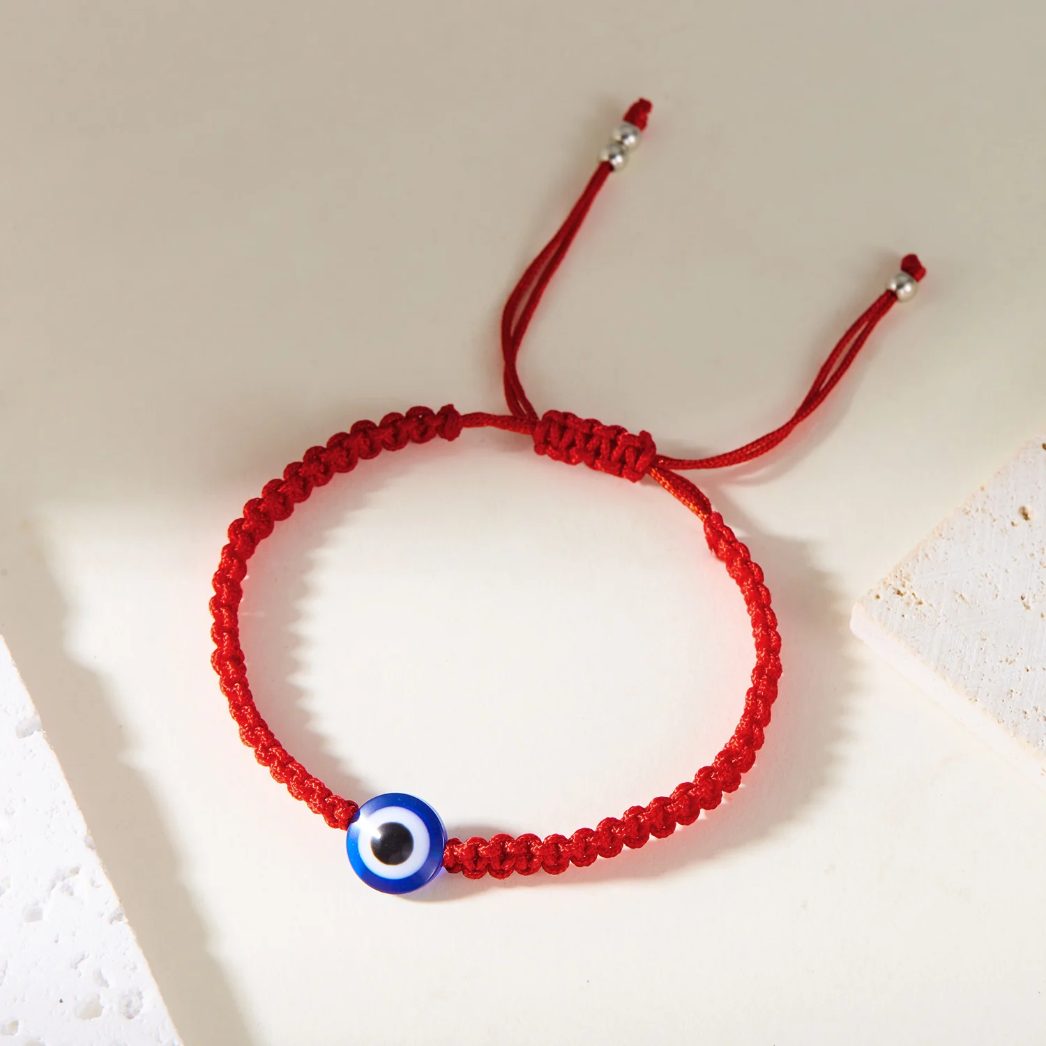 Neues Design 10 Stil Glück rotes Seil blau bösen Blick Armbänder für Frauen handgemachte geflochtene Paar Armbänder Amulett Freundschaft Schmuck – Detail 16