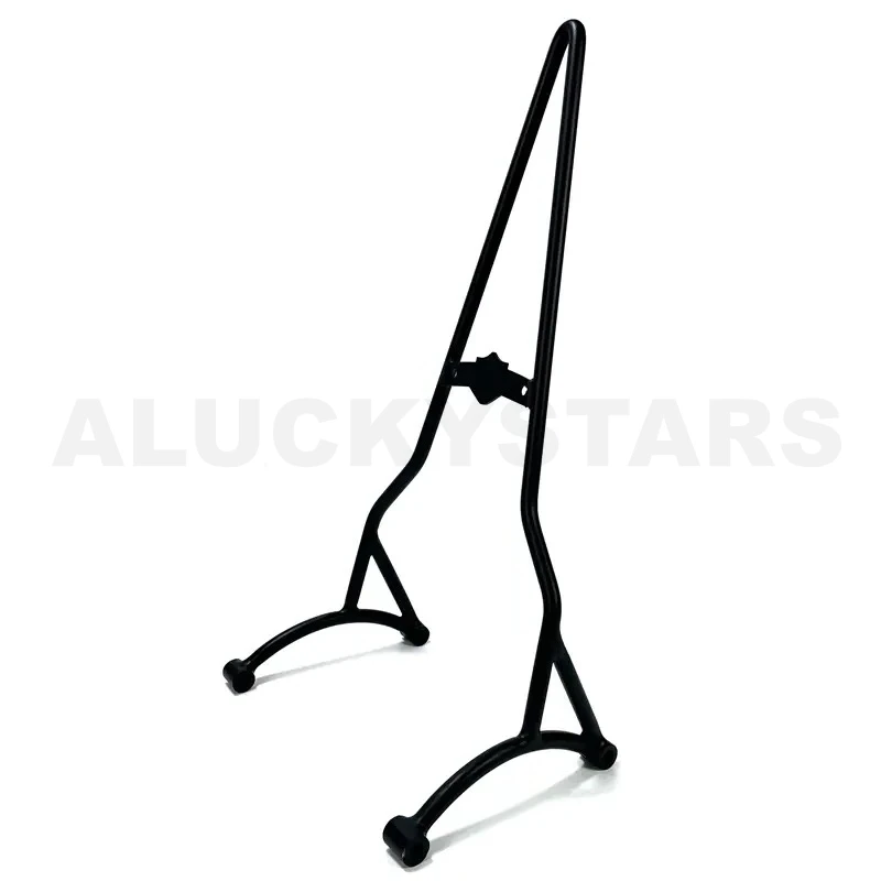 

Black Chrome Upright Sissy Bar Passenger Backrest For Harley Sportster Iron XL 883 1200 48 72 XL883 XL1200 Forty-Eight