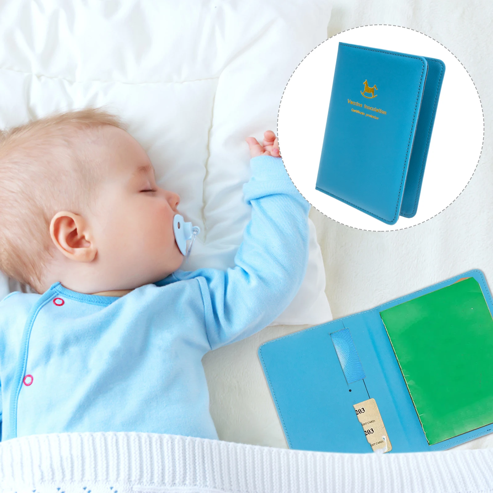 

Cards Protector Pu Certificate Holder Id Card Cover Waterproof Travel Storage Case For Businessman Student