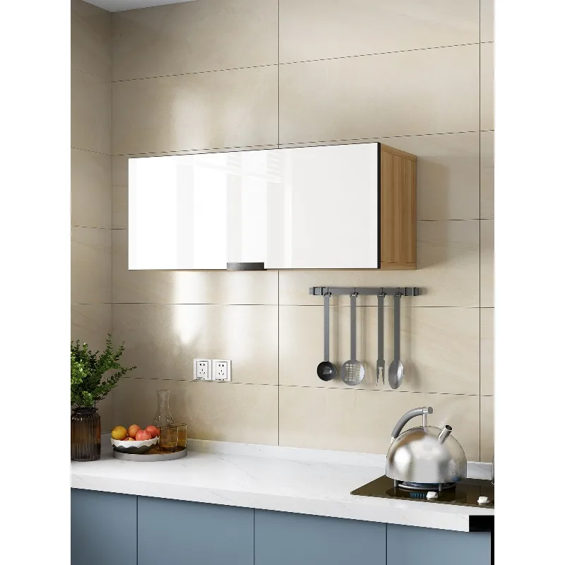 painted-glossy-solid-wood-small-wall-cabinet-kitchen-shelf-condiment-storage-cabinet-bathroom-top-flip-door-wall-cabinet