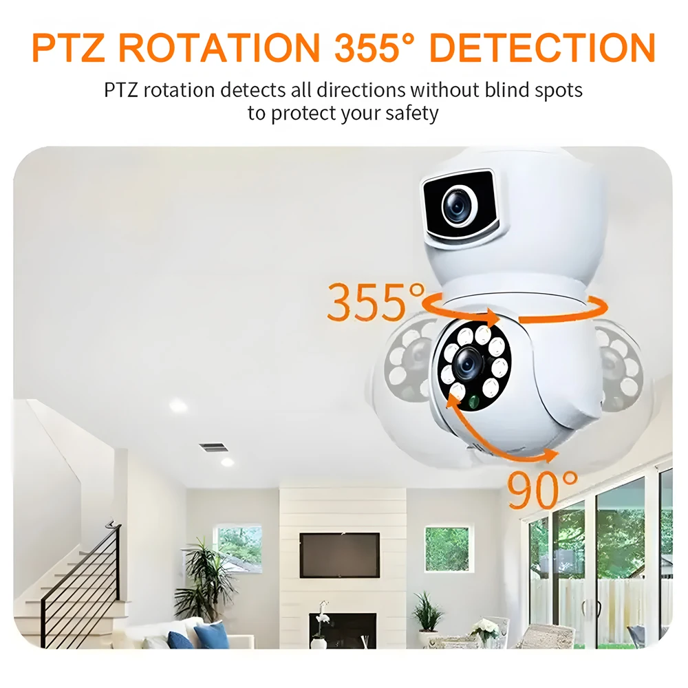 Cámara inalámbrica Wifi 4G SIM de 5MP con batería para exteriores, cámara WiFi impermeable para interiores, micrófono incorporado, cámara de