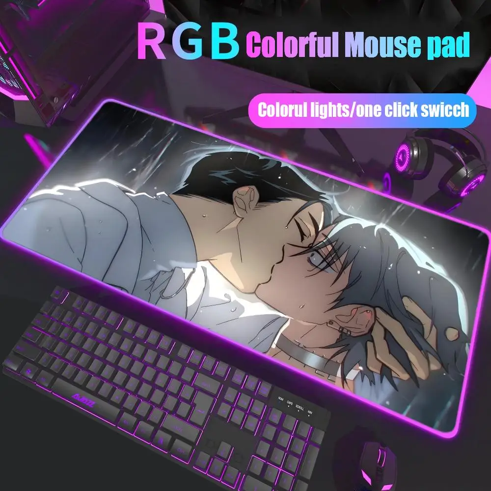 

Alien Stage Mizi Till Ivan Коврик для мыши Gamer Rgb Настольный коврик Подсветка Светодиодный коврик для мыши Настройка игрового стола Большой коврик для мыши с подсветкой