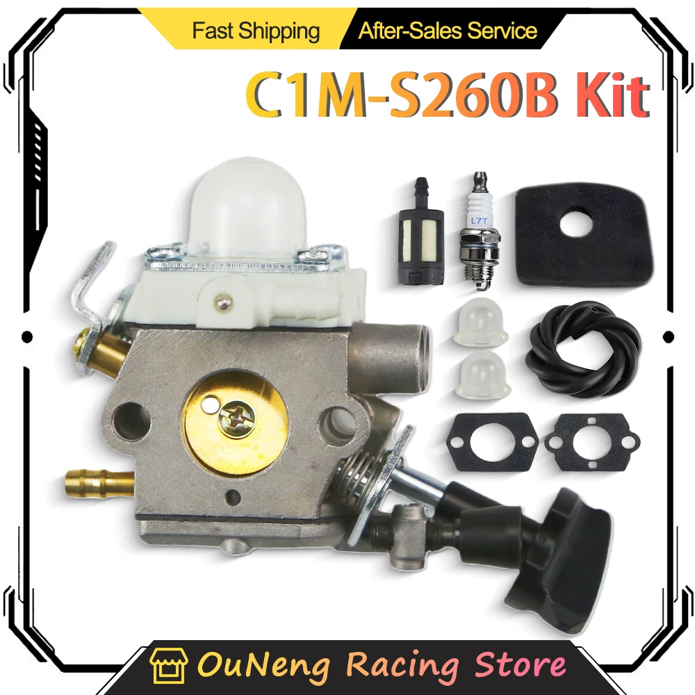 

BG56 For Stihl BG86 SH56 SH86 4241-120-0615 4241-120-0632 4241-120-0622 Zama C1M-S260B C1M-S260 Engine Blower Blowing Carburetor