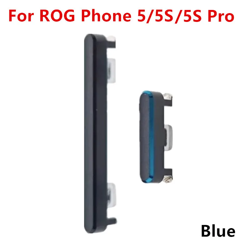 Rog5 Rog5S 사이드 키 ASUS ROG Phone 5 5S Pro 5SPro 2 3 전원 켜기 끄기 볼륨 업 다운 버튼 하우징 수리 부품