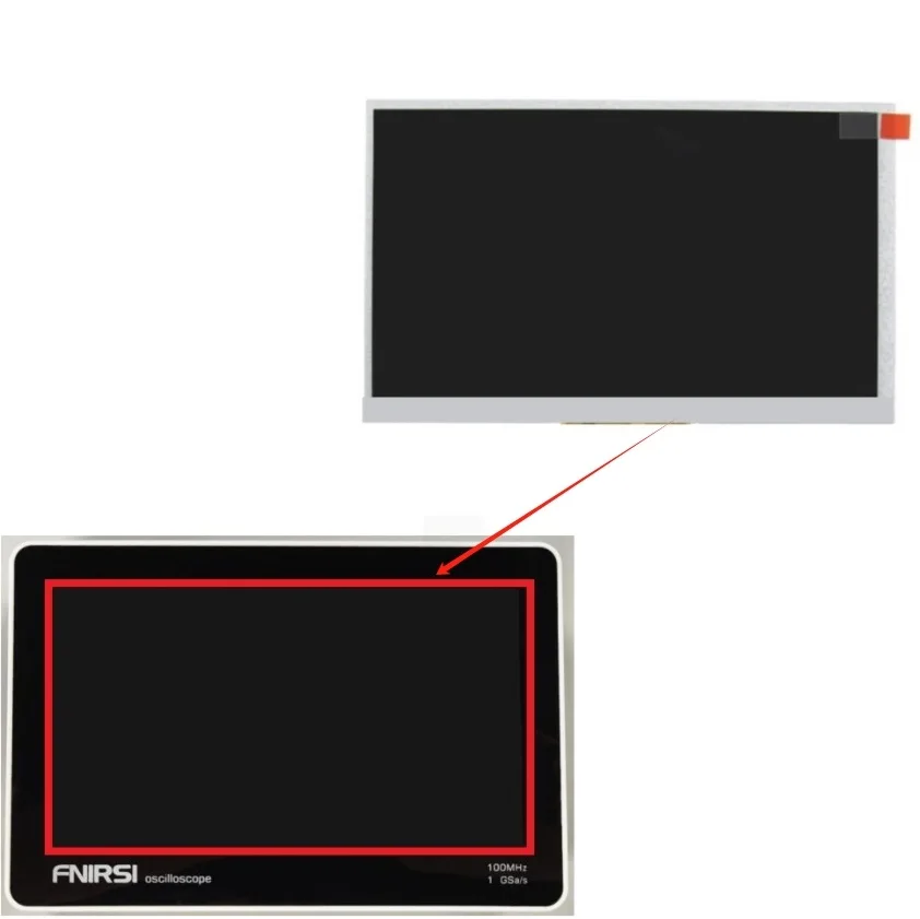 7inch LCD For FNIRSI 1013D Display Screen Replacement parts