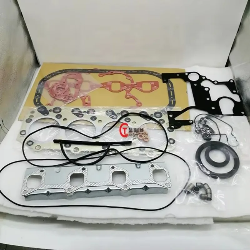 Excavator Parts Engine Rebuild Kit 4JE1 Full Gasket 4JE1 Overhaul Gasket Set-HDF