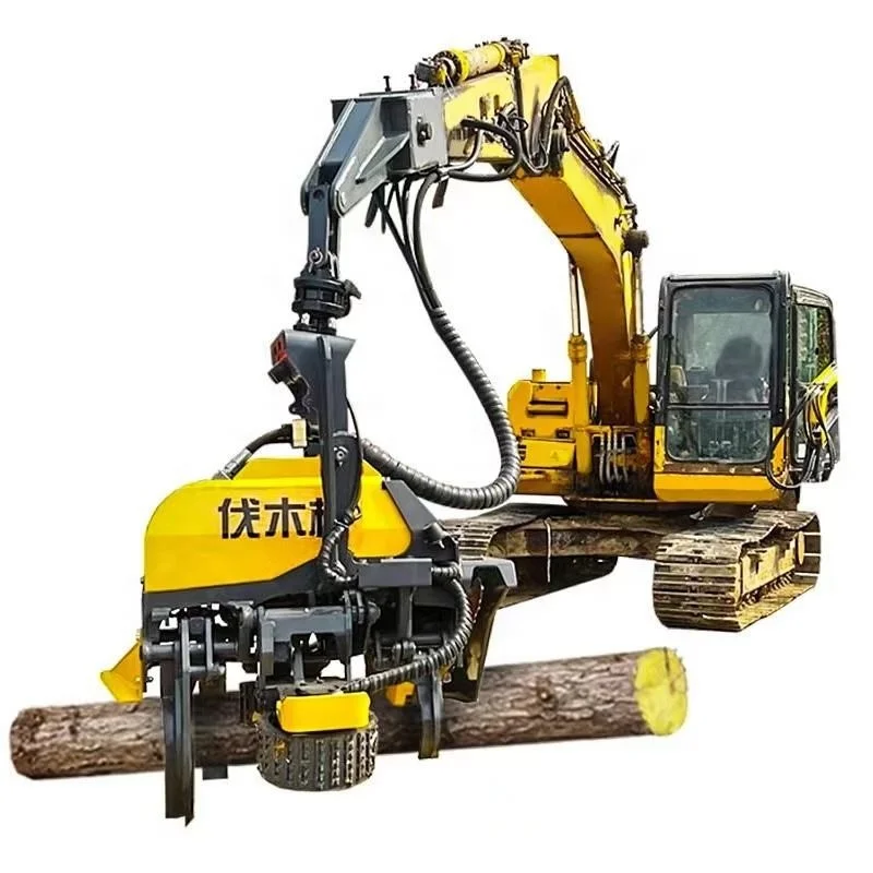 Automatic Tree Removal Equipment With Hydraulic Cutter Attachment For Excavator And Professional Land Clearing view 4