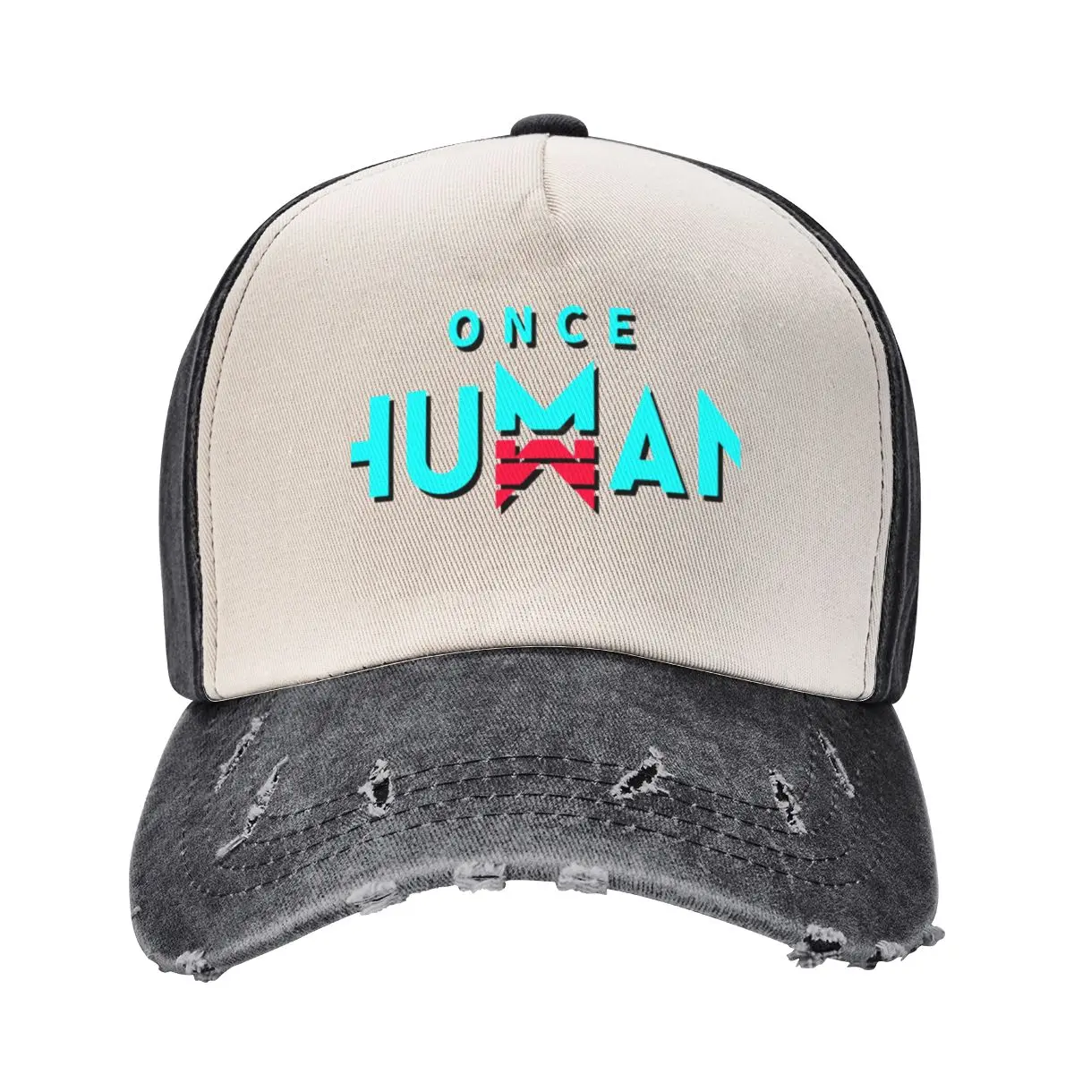 

Once Human Logo + Baseball Cap summer hat Sun Cap Fishing cap Caps For Men Women's