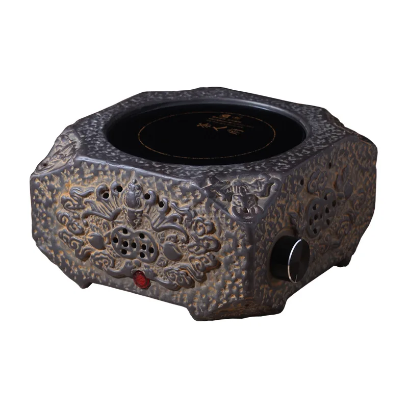 Ceramic electric ceramic stove tea stove square household silent small boiling water tea stove tea art light wave