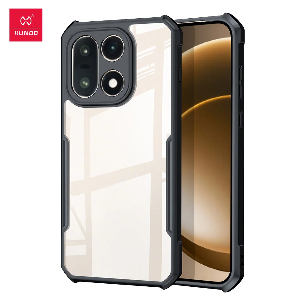 

Xundd For OnePlus 15 1+ 15 Case [Shockproof Airbag Tech],Acrylic&TPU Back Transparent Cover Anti-Fingerprint&Non-Yellowing