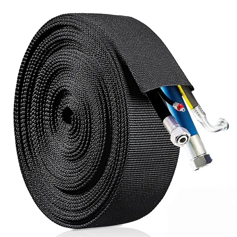 

SYW-Wrap Cable Sleeve Nylon Cable Protector Sleeve Hose Sheath Wrap Cable Sleeve Cable Cover For Welding Tig Torch Hydraulic Hos