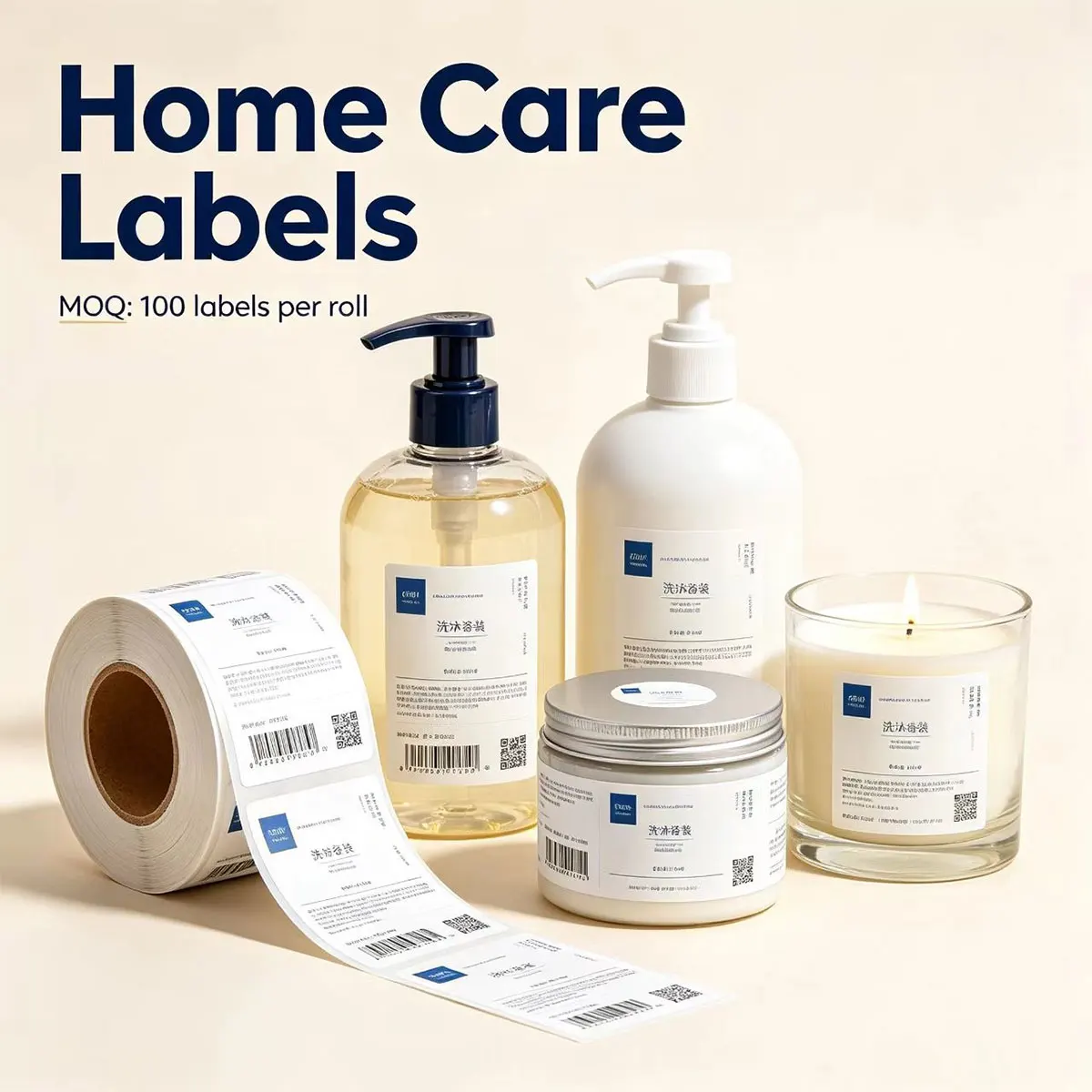 Custom Printed Roll Labels: Design Your Own Logo, Thank You stickers, Packaging Sealing Labels - Fully Customizable view 3