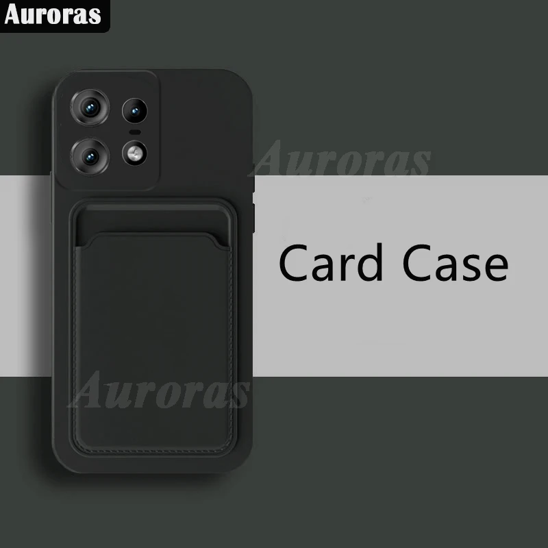 

Auroras For Motorola Edge 50 Pro Cover Luxury Wallet Card Pocket Bag Silicone Shell For Moto Edge50 Ultra Fusion E14 Phone Case