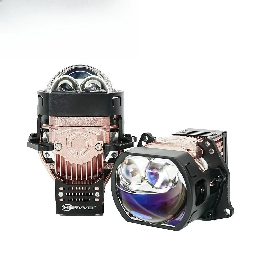 

3-Inch Projector Automotive GM 95w Dual Light High Low Level Light Emitting Diode Headlamp Dual Light Emitting Diode Projector