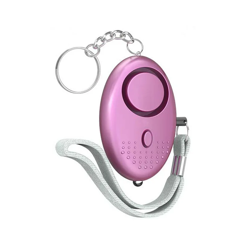 Protect Alert Personal Defense Siren Anti-attack Security for Children Girl Older Women Carrying Loud Panic Alarm keychain