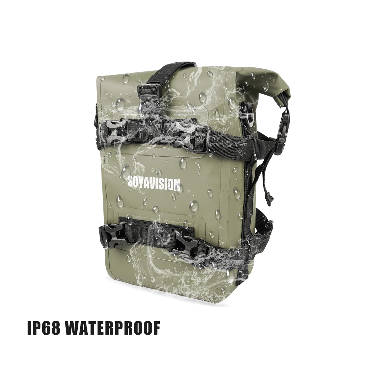 2PCS Motorrad Stoßstangen Tasche Wasserdichte 5L-8L Motorrad Seite Rahmen Tasche Motorrad Crash Bar Tasche Universal Werkzeuge Lagerung tasche – Detail 9