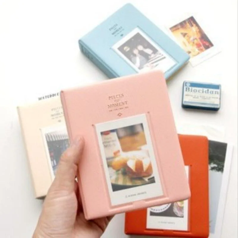 64 Pockets for Polaroid Photo Album Mini Instant Picture Case Storage for Mini Film Instax Wedding Photo Album