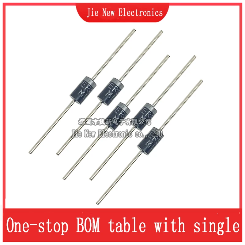 20PCS HER302 HER303 HER304 HER305 HER306 HER307 HER308 HER503 HER504 HER505 HER506 HER507 HER508 DO-27 Super fast recovery diode