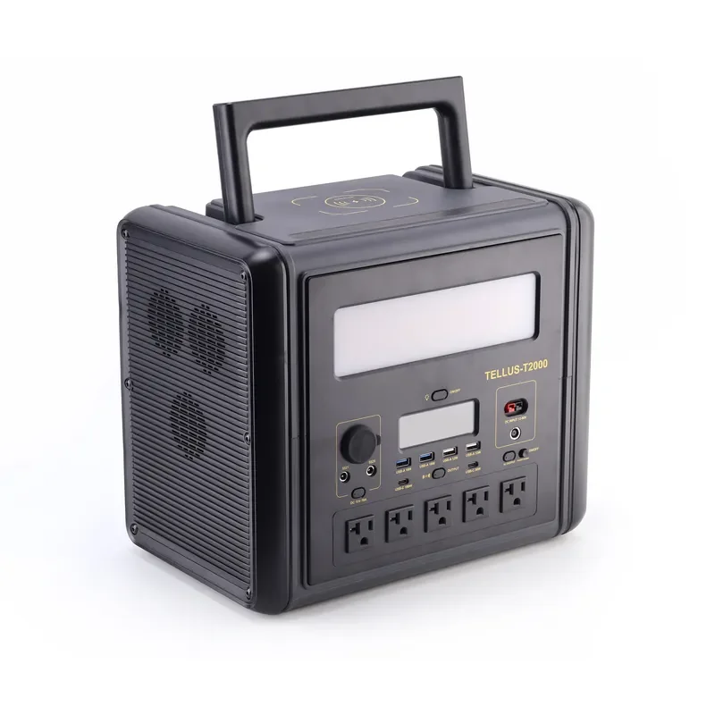 1200W 960WH Large Capacity Solar Generator Portable Emergency Power Supply Home Emergency Essential Lifepo4 Battery Storage