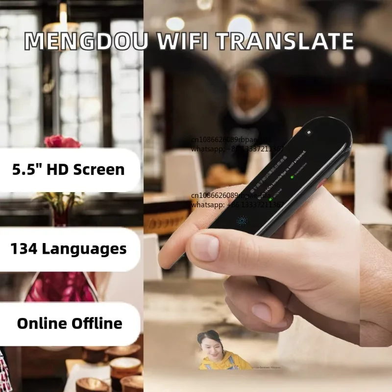 All-in-one Mini IPS Color Pen Reader Learning Dictionary English AI Translation Universal Scanning Children's Gift Offline