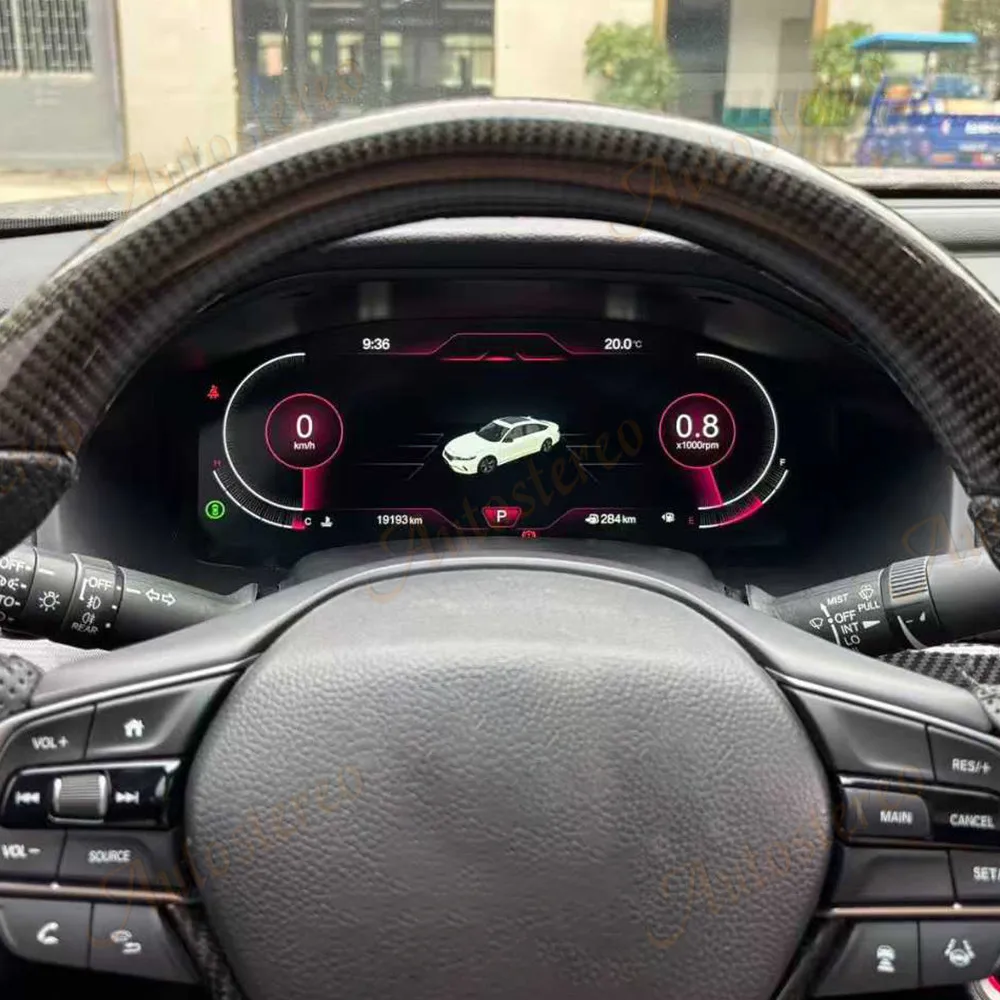 

Автомобильный цифровой приборный кластер для Honda Accord 10t 2017-2022, ЖК-панель, одометр, спидометр, приборная панель, вибро, кабина, измеритель головного убора