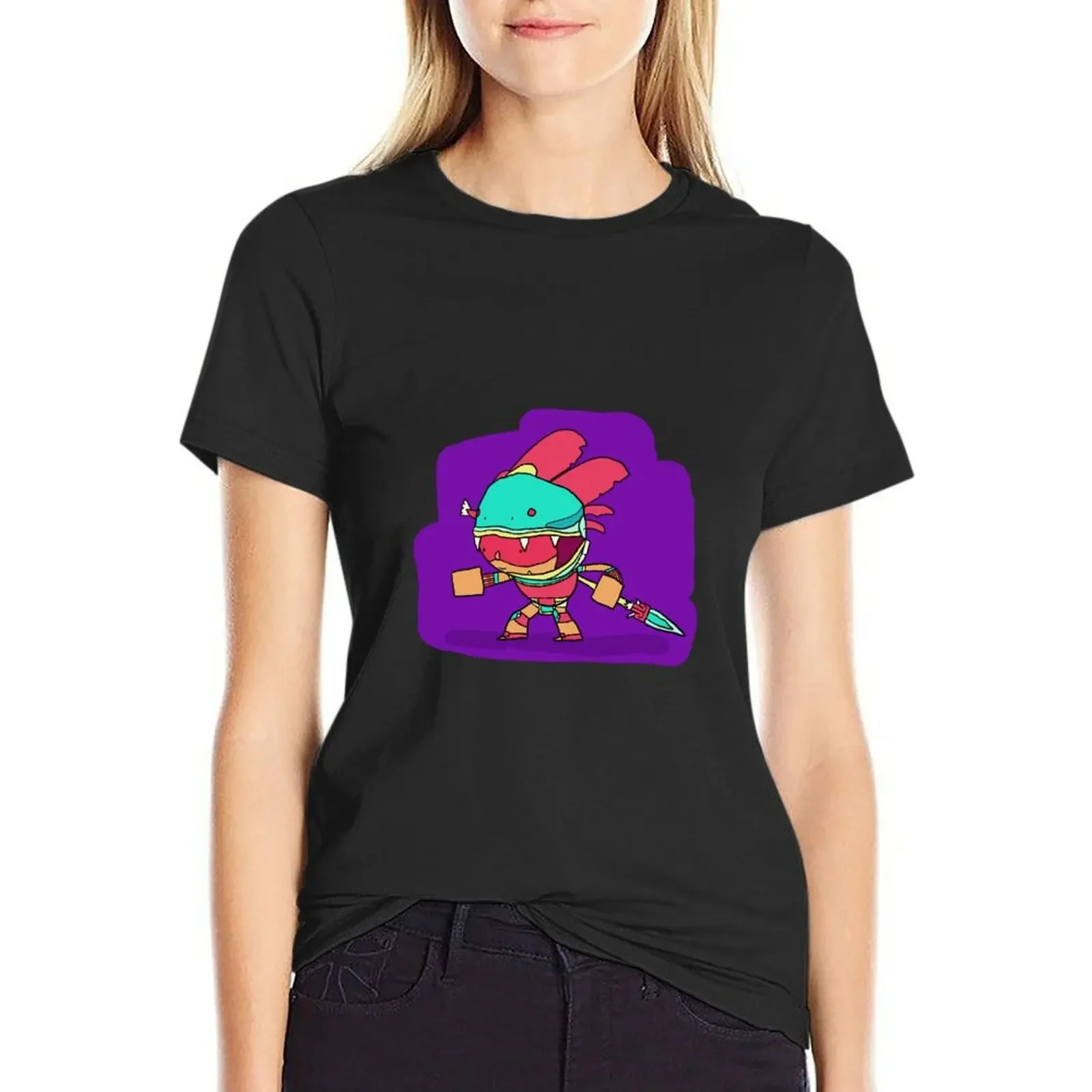 

Brawlhalla - Winged Serpent Nai T-Shirt anime clothes heavyweights sports fans t-shirts for Women graphic tees funny