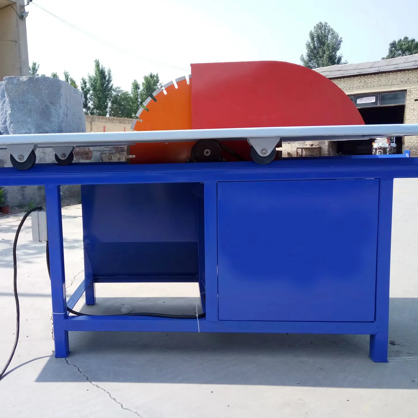 

Top Selling Factory Wholesale Automatic Add Gas Block Foam Brick Electric Desktop Cutter Concrete Brick Cutting