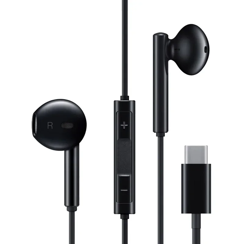 الأصلي هواوي CM33 سماعات أذن سلكية USB نوع-C نصف داخل الأذن سماعة مرحبا الدقة الصوت معتمد سماعة ميكروفون سماعات الأذن #3