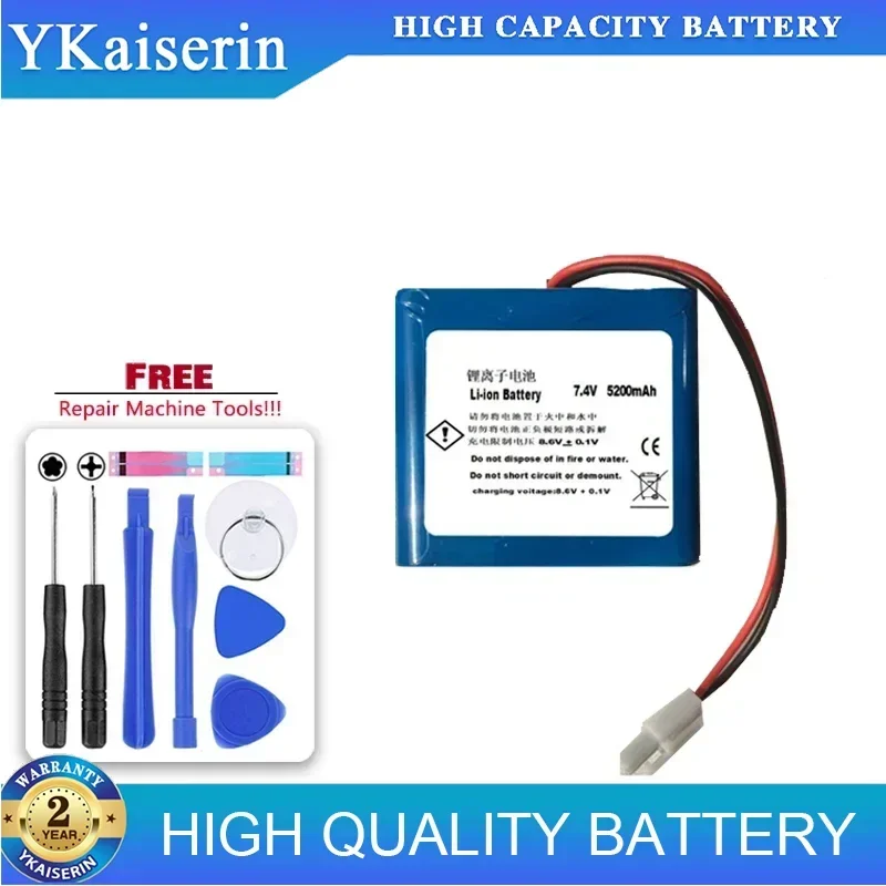 5200mAh Replacement Battery For Launch x631 x531 x431 Four Wheel Aligner