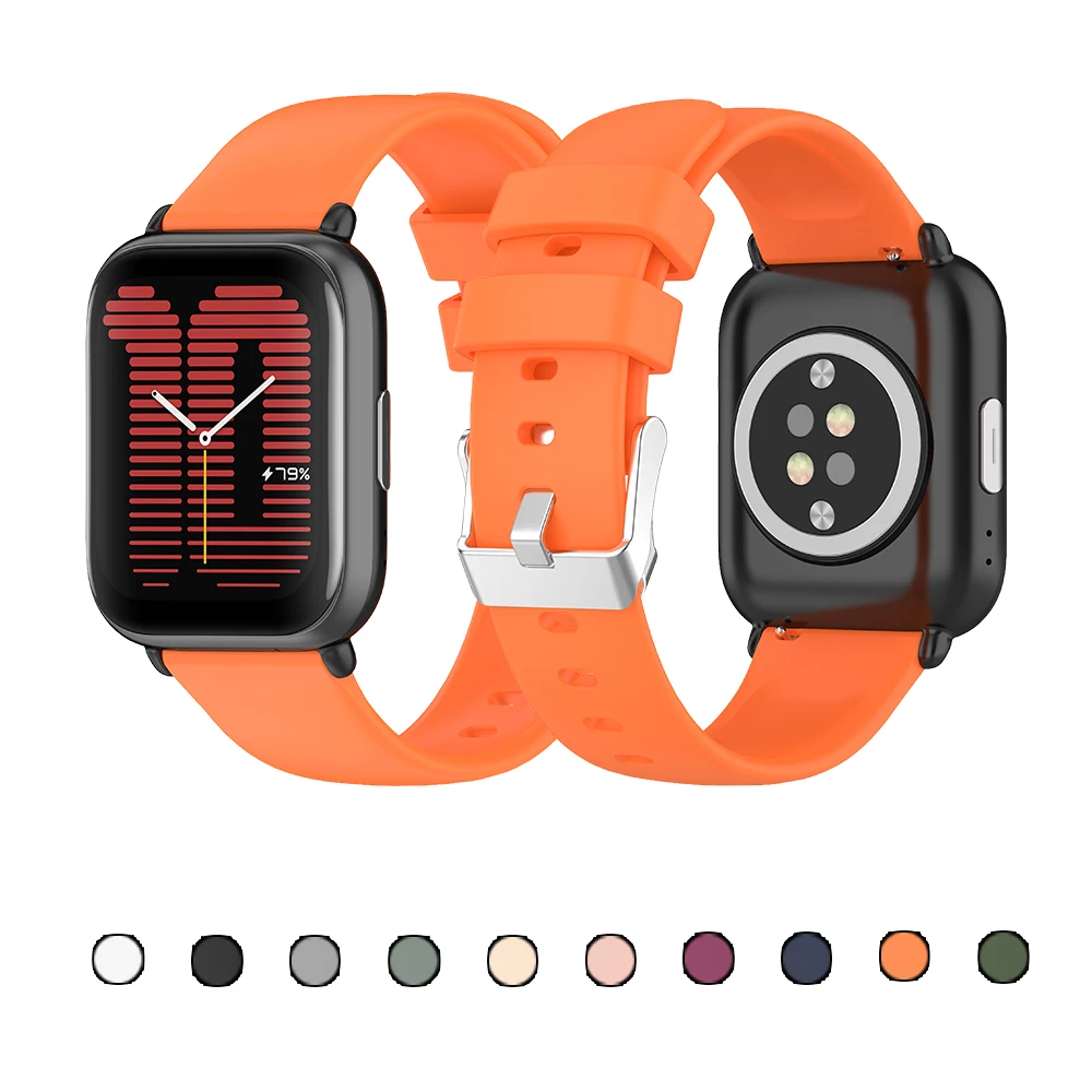 

20mm Simplicity Style Strap Compatible with Amazfit GTR Mini Colorful Protects Wear and Tear Band Fit for Amazfit GTS 4 Mini