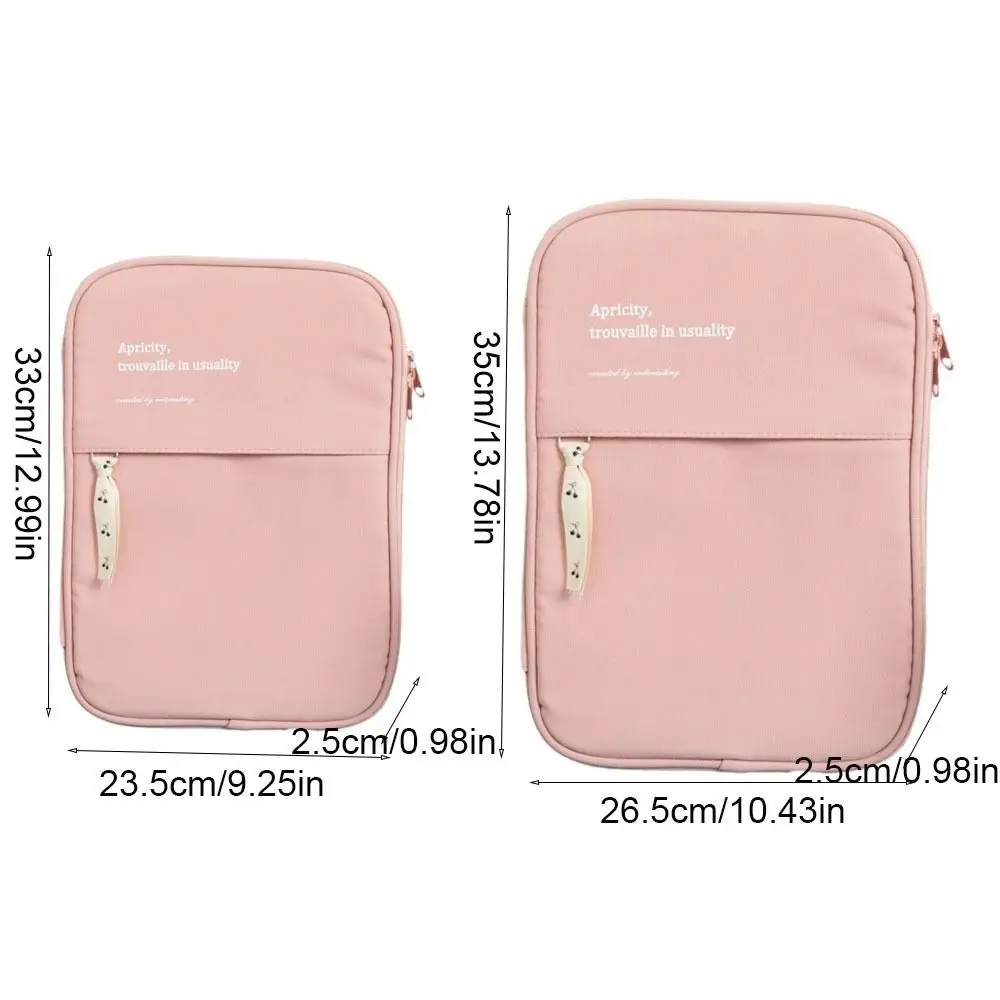 8-11 Inch Laptop Notebook Case Shockproof Briefcase Tablet Sleeve Bag Ultralight with Handle Tablet Protective Case Travel