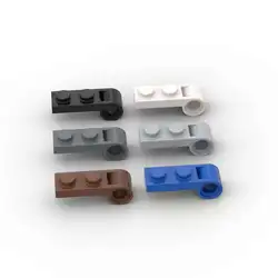 MOC 10PCS Puzzle Particle 3172 Modified 1x2 With Pin Hole On End Blocks Kit Plate Board Bricks Particle Toy Gift Dropshipping