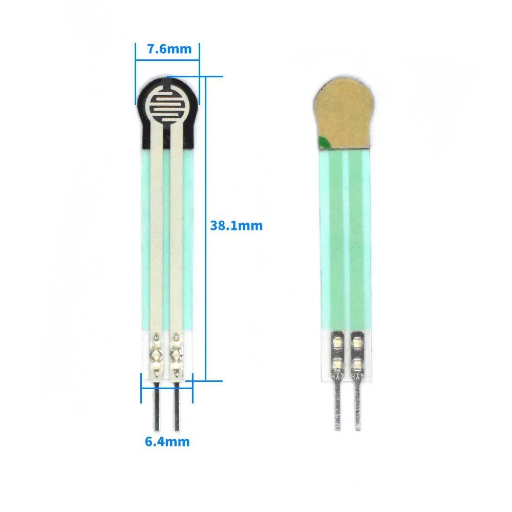 Sensor de presión de película fina Fsr400, Sensor Flexible de respuesta altamente sensible