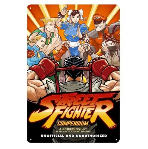 Compendium Retro Video Game Metal Poster - 20x30cm (8x12 inch)-Aluminum
