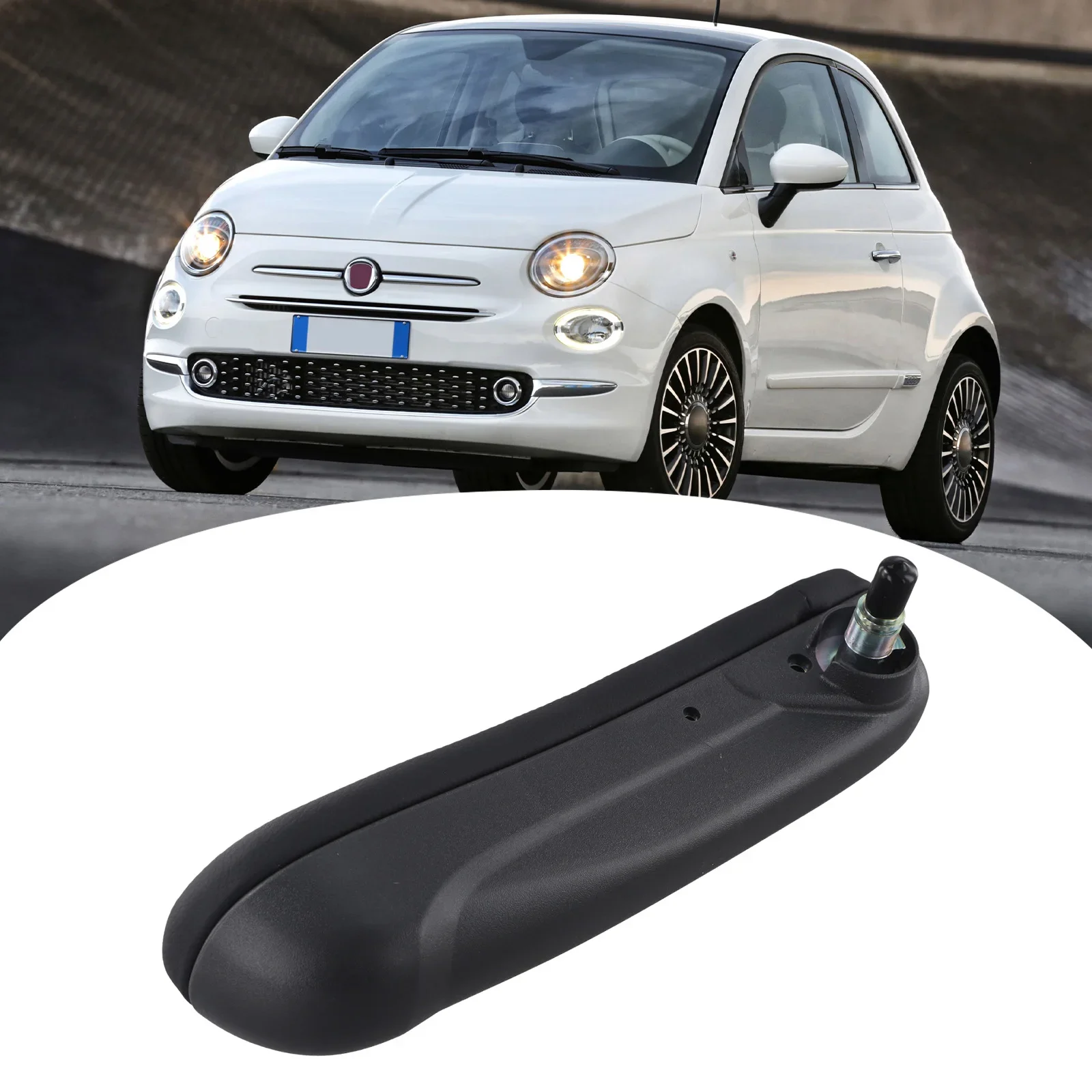 

Armrest For Fiat As Shown Inboard Armrest Direct Replacement Part Made Of PU Material Vehicle Maintenance For FIAT 500