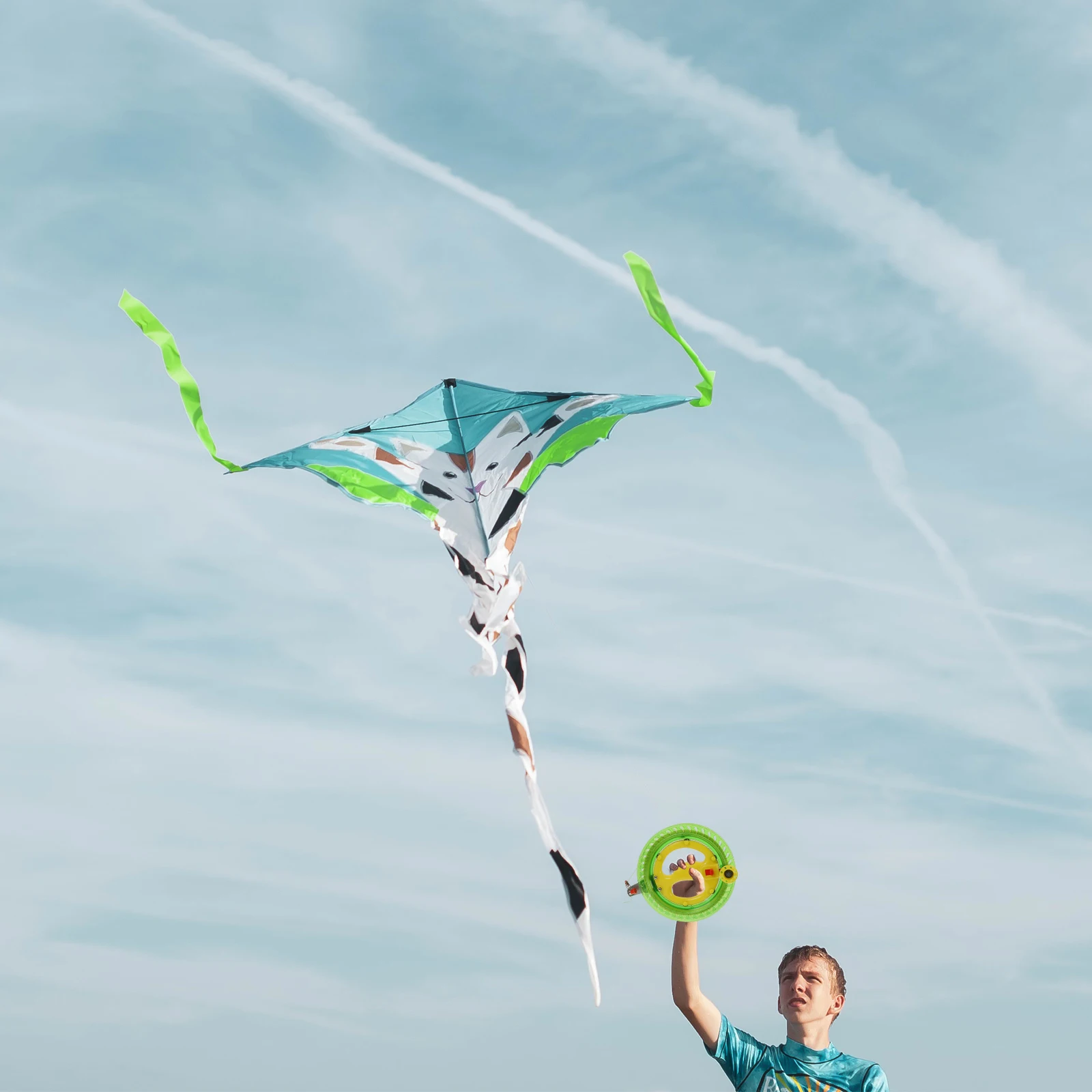 Verbesserte Handspule, glatte Rotation, Kugellager, Outdoor-Zubehör, leicht, einfach zu tragen, Schnurwickler, fliegendes Werkzeug, Sport