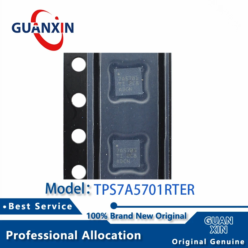 

100% New TPS7A5701RTER Marking 7A5701 WQFN-16 TPS7A5701