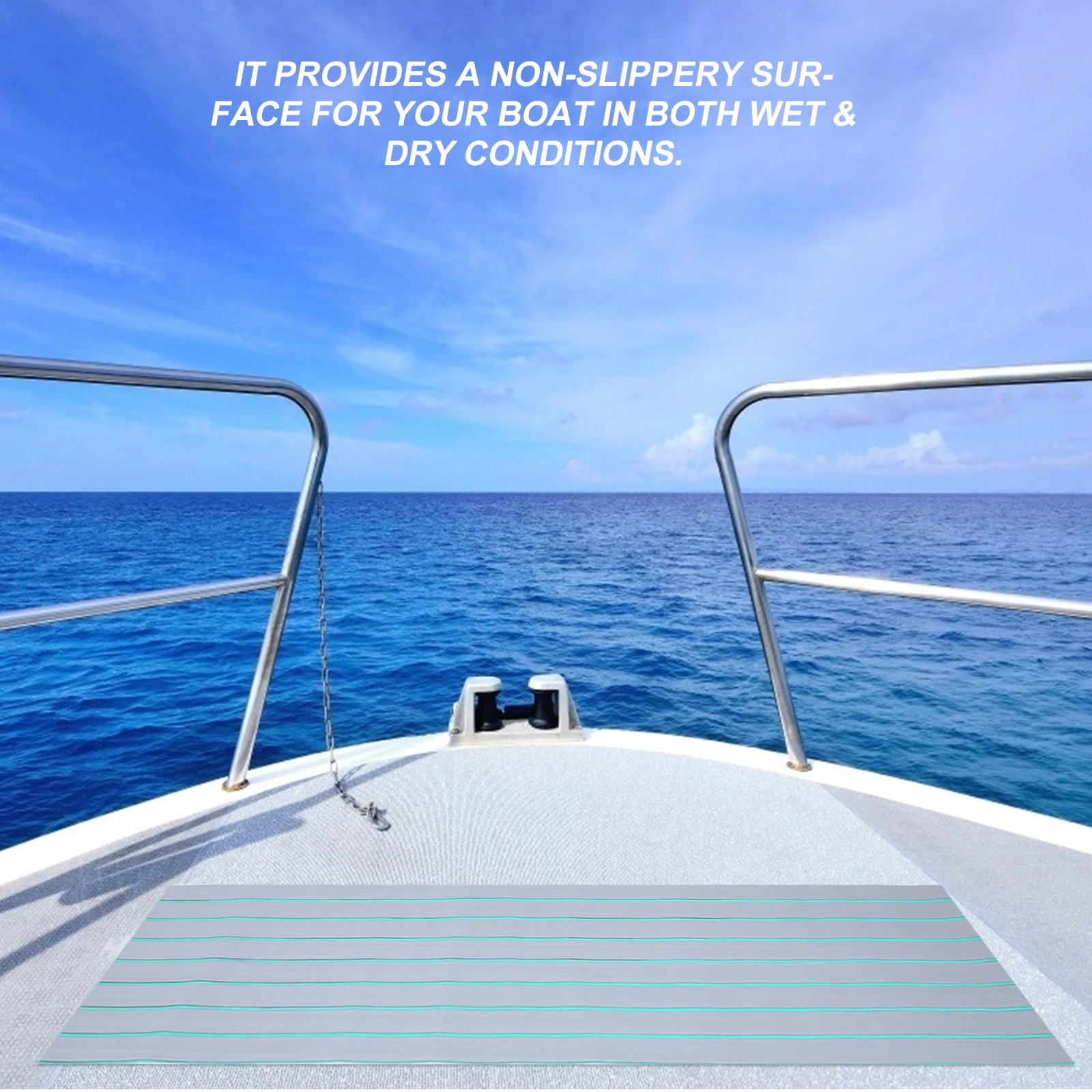 1 لفة إيفا المضادة للانزلاق سطح القارب حصيرة الاصطناعية خشب الساج ذاتية اللصق يخت سطح السفينة وسادة الأشعة فوق البنفسجية مقاومة للحرارة سهلة الصيانة #1