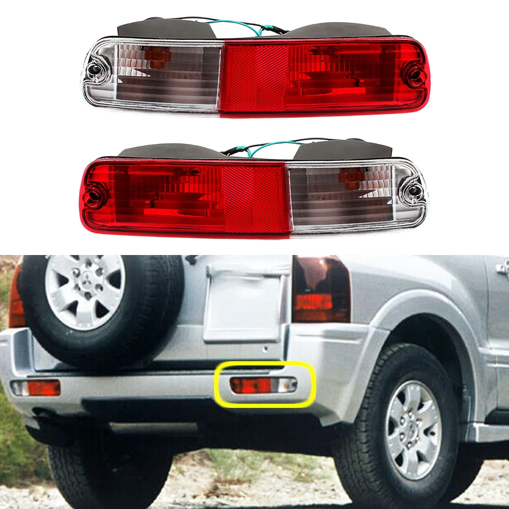 

MN133775 MN133776 Rear Bumper Light with Bulbs Turn Signal Light For Mitsubishi Pajero/ Montero 2003 2004 2005 2006