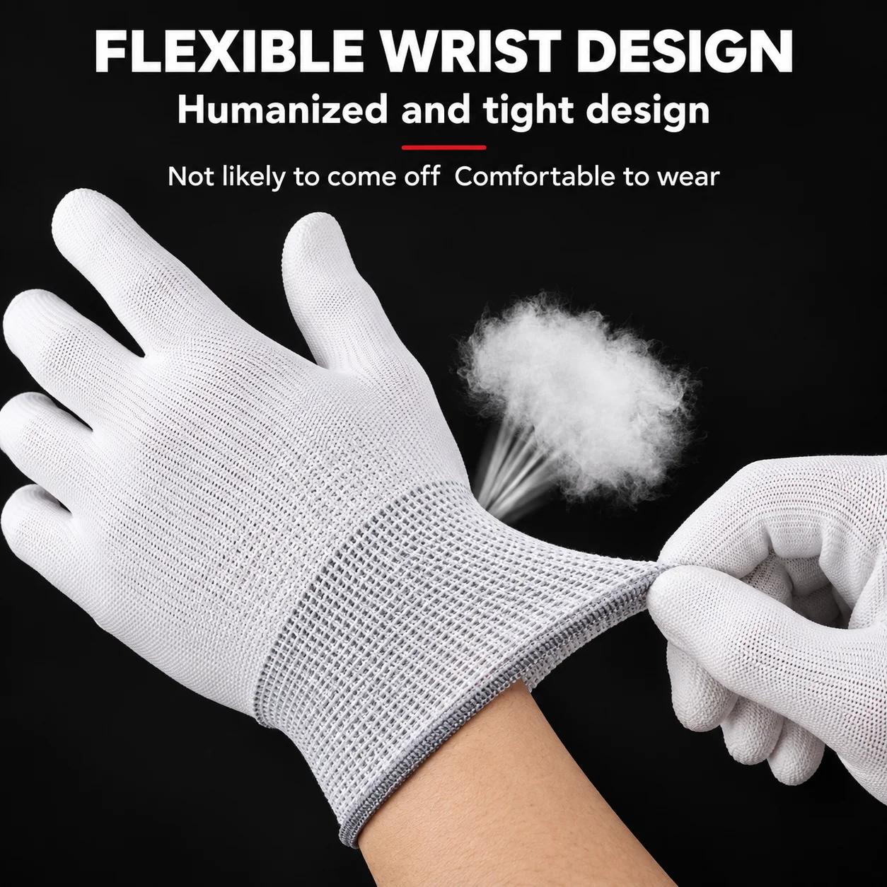 Vinyl Car Wrapping Gloves Anti-static Window Film Tint Work Gloves Carbon Fiber Sticker Wrap Install Tools